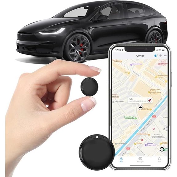 GPS Vehicle Tracker – Real-Time Mini No Monthly Fee Black