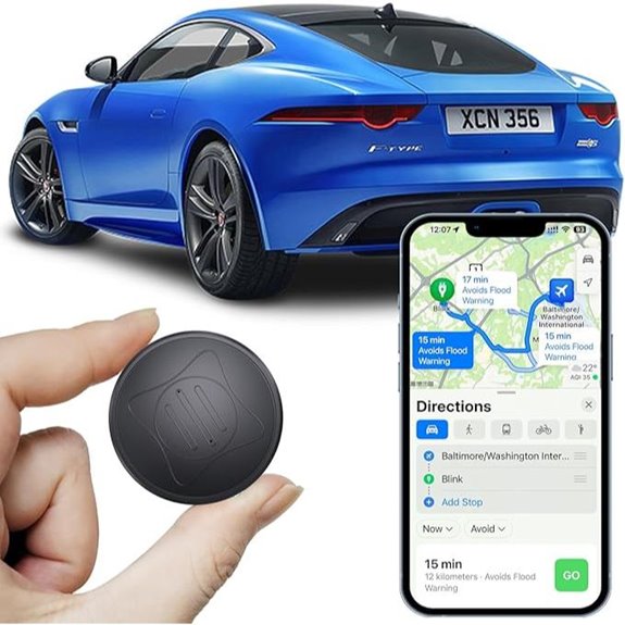 GPS Vehicle Tracker with Global Real-Time Location (No Fees)