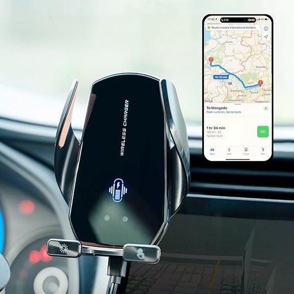 GPS Tracker for Vehicles with Wireless Charger