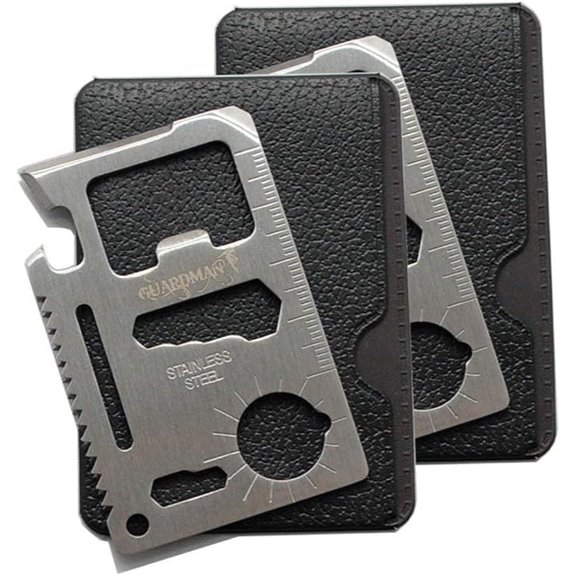 GUARDMAN 11-in-1 Credit Card Multitool (2-Pack)