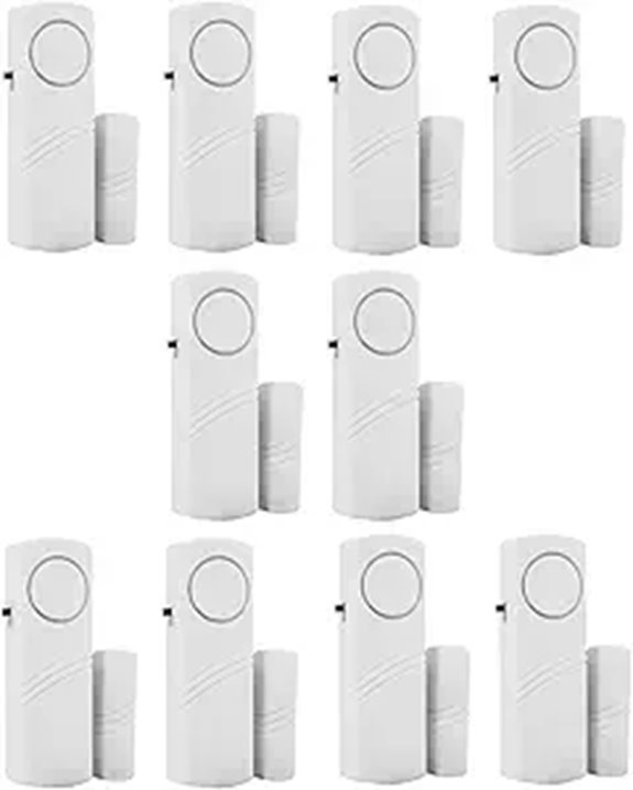 HIIXHC Wireless Window & Door Alarm (Pack of 10)