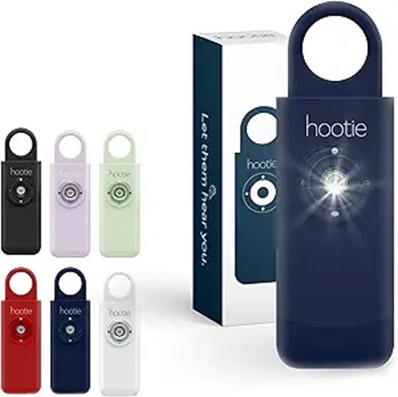 Hootie Personal Safety Alarm with Siren & Strobe