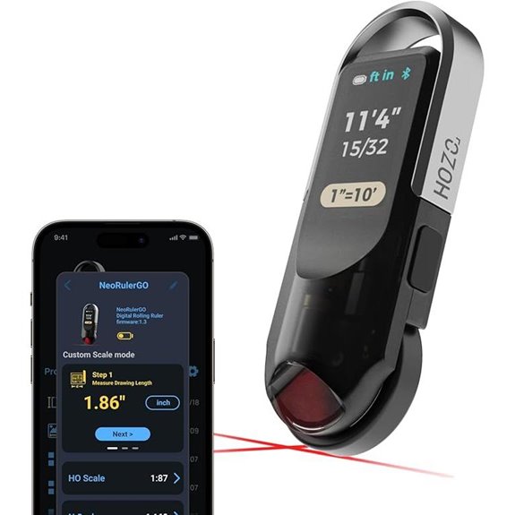 HOZO NeoRulerGO Digital Tape Measure with Laser