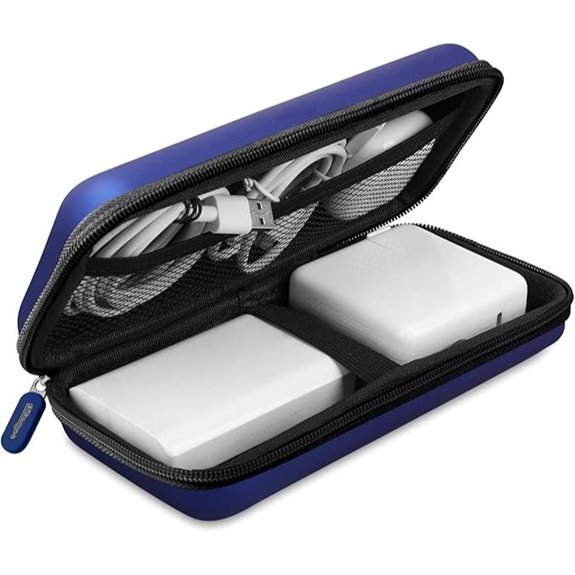 iMangoo Shockproof Travel Organizer Charger Case (Blue)