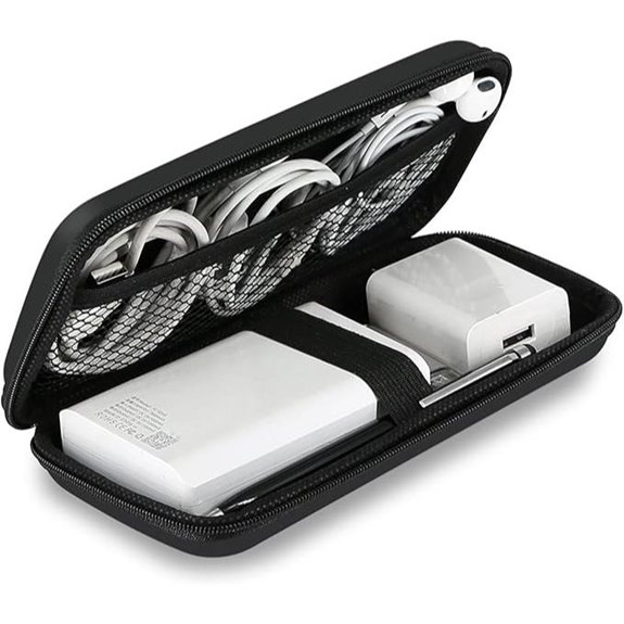 iMangoo Shockproof Travel Organizer Charger Case (Black)