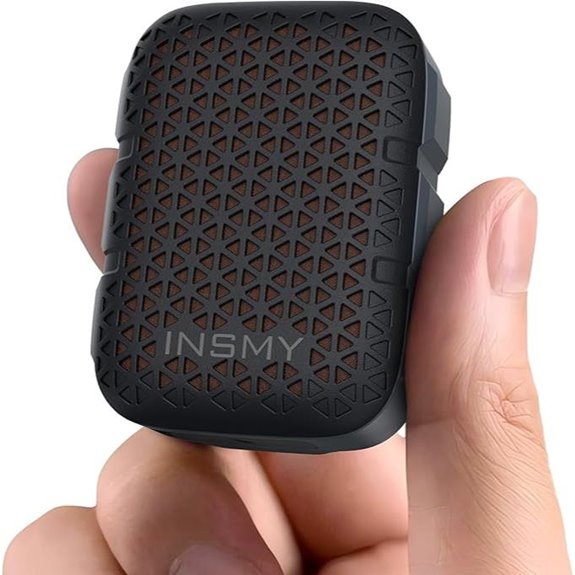 INSMY Bluetooth Wearable Speaker IP67 Clip-On