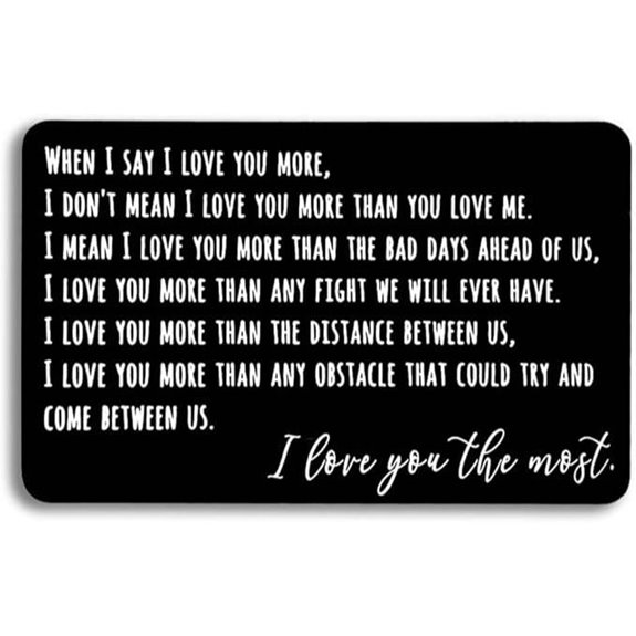 Jstud Engraved Wallet Inserts Card Gifts for All