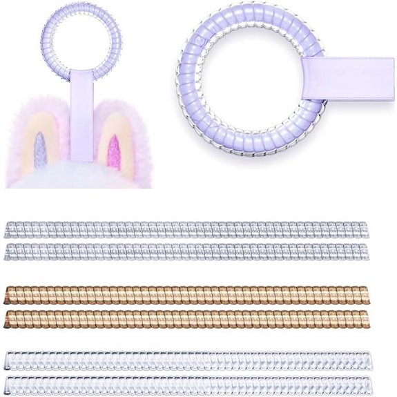 Keychain Protector Lock Coil for Doll Keychains (6)
