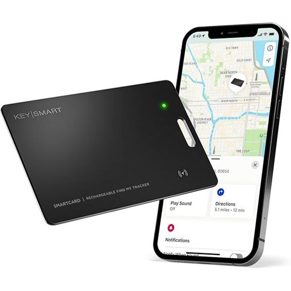 KeySmart MFI Find My Card Tracker Wallet