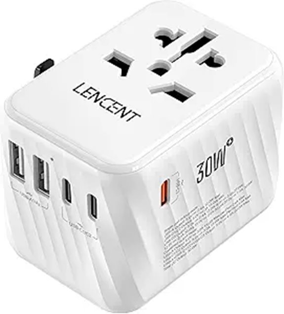 lencent universal travel adapter