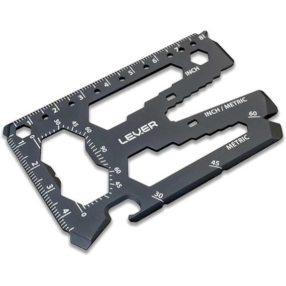 Lever Gear Toolcard Pro: 40-in-1 Credit Card Multitool