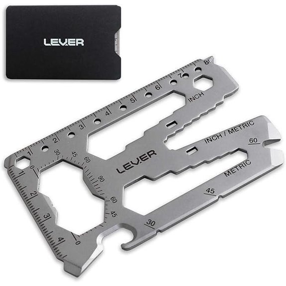 Lever Gear Toolcard Pro: 40-in-1 Multitool Card Wallet