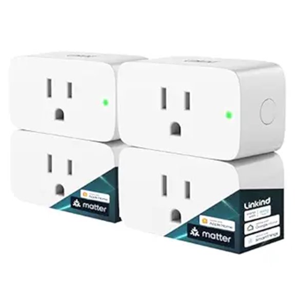 Linkind Matter Smart Plug 4-Pack with Wi-Fi