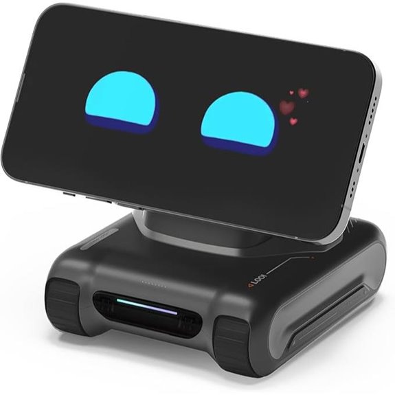 LOOI Robot-Space Black: AI Desktop Companion Robot