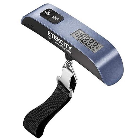 luggage scale with temp sensor