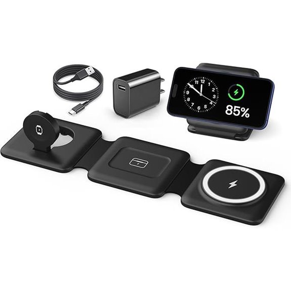 magnetic wireless charger dock