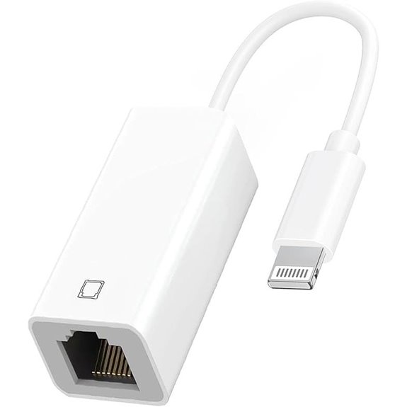 MFi Lightning to Ethernet RJ45 Adapter