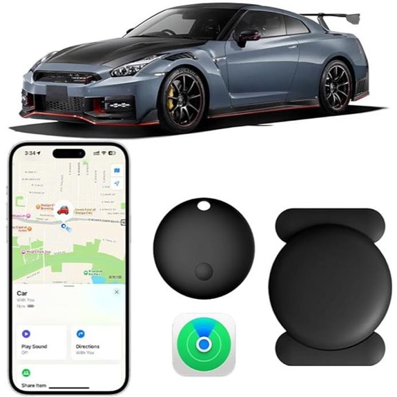 Mini GPS Tracker for Vehicles with Find My (No Fee)