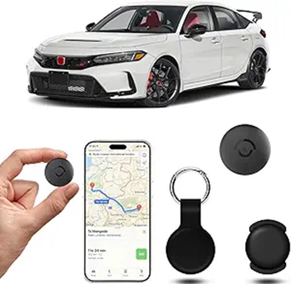 Mini GPS Tracker for Vehicles with Magnetic Silicone Case