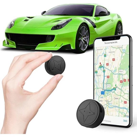 Mini GPS Tracker for Vehicles with Magnetic Anti-Theft