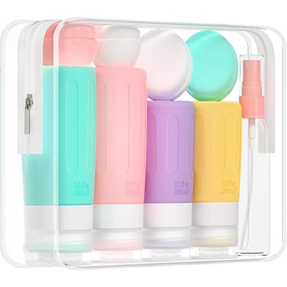 Morfone 16-Pack Travel Bottles Set TSA Approved