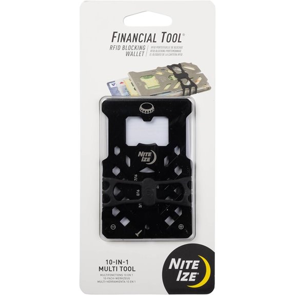 Nite Ize RFID Blocking Stainless Wallet Multi-Tool