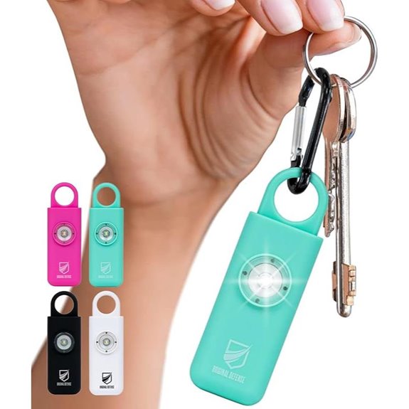 Original Defense Siren Self-Defense Alarm with LED Strobe
