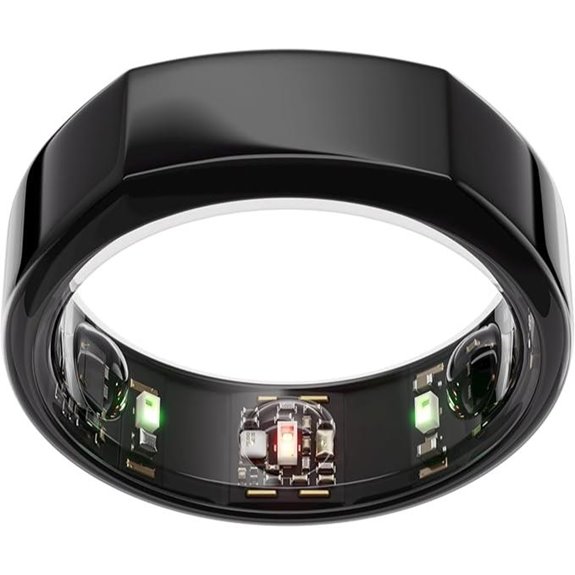 Oura Ring Gen3 Heritage Black Size 10 Kit