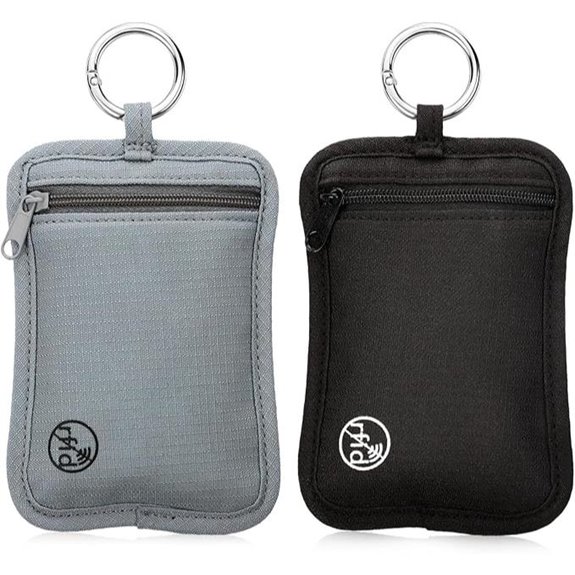 Paterr RFID Protected Stash Pouch Clip Wallet Organizer
