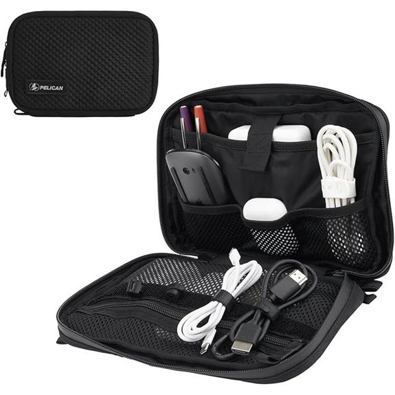 Pelican Electronic Organizer Travel Case with Mesh Pockets