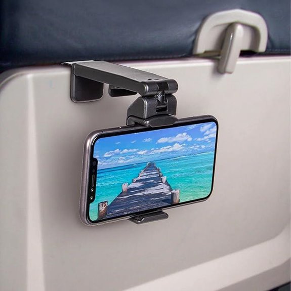 Perilogics In-Flight Airplane Phone Holder Mount
