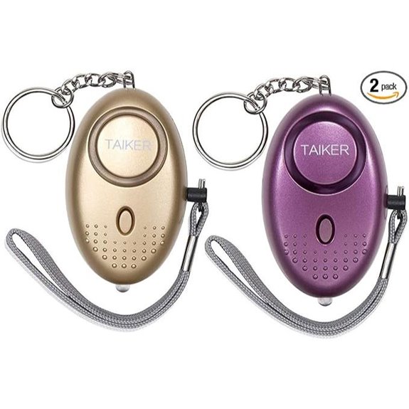 Personal Alarm for Women 140dB Keychain (2-Pack)