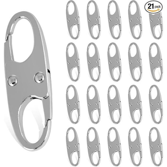 Phinus 21Pcs Anti-Theft Clips for Luggage