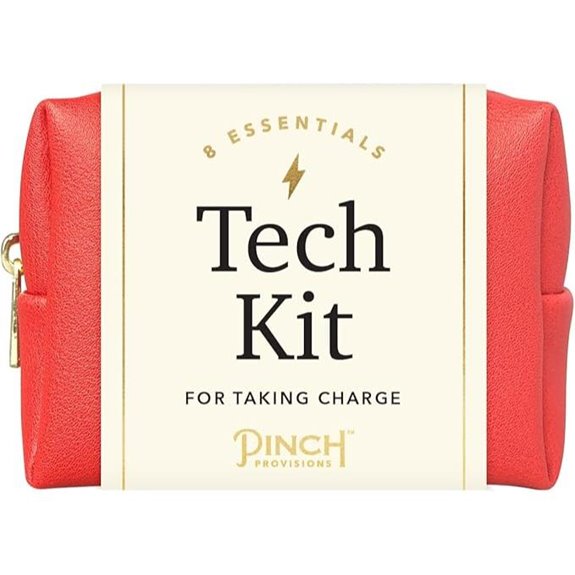 Pinch Provisions Mid-Size Tech Kit – Poppy Red