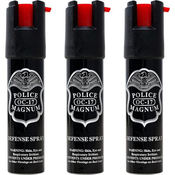 Police Magnum Compact Pepper Spray Self-Defense Canister