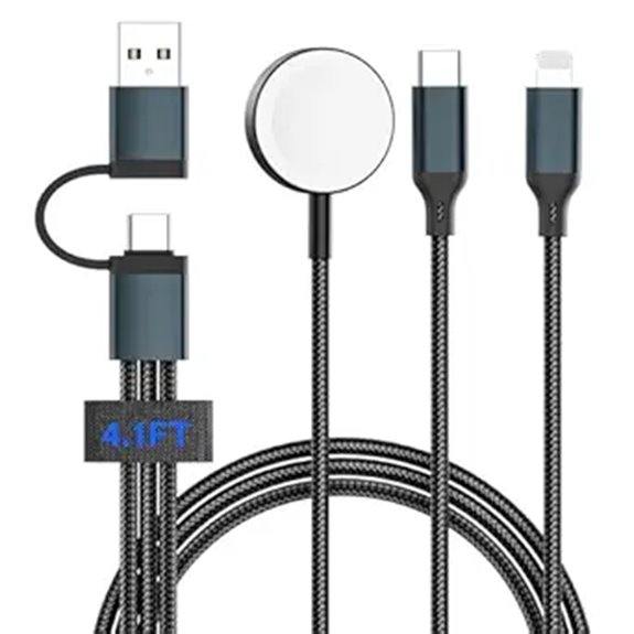 Portable Charger for Apple Watch & iPhone (Travel)