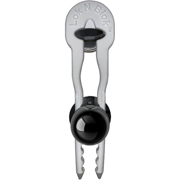Portable Deadbolt Door Lock – No-Tools ABS Plastic Security