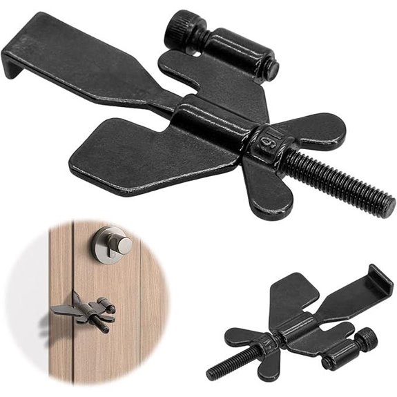 Portable Door Lock Upgraded Heavy Duty Security Device