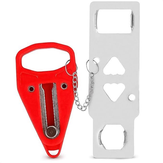 Portable Privacy Lock for Travel Door Latch