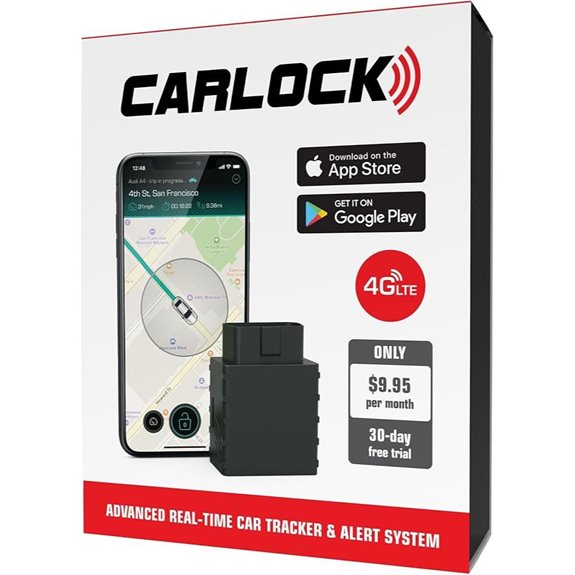 CARLOCK Real-Time 4G Car Tracker & Alarm System