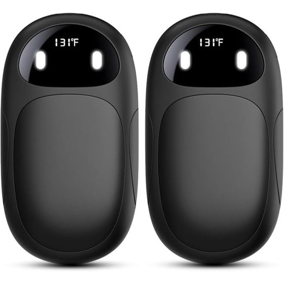 Rechargeable Hand Warmers with AI Smart Chip (2 Pack)