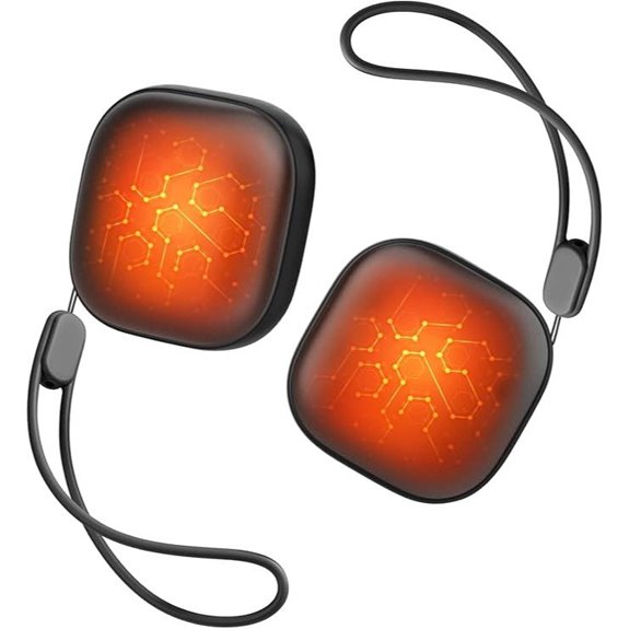 Magnetic Hand Warmers Rechargeable (2 Pack) Ultra Slim