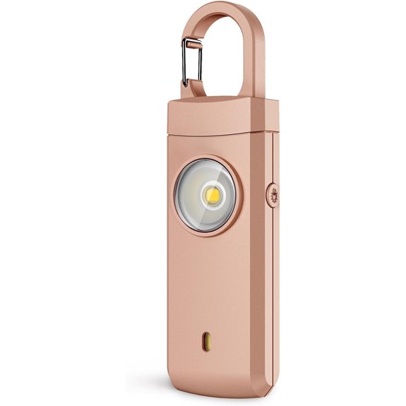 Rechargeable Personal Alarm for Women – Rose Gold