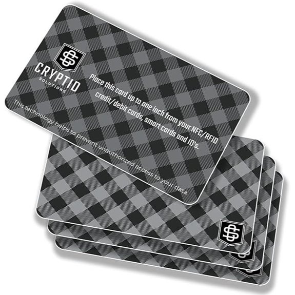 rfid blocking card pack