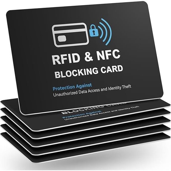 RFID Blocking Card Protectors (6 Pack)