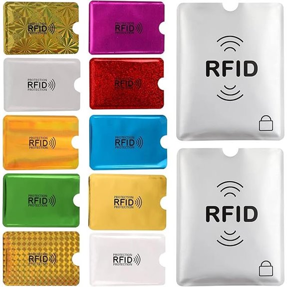 Aigee RFID Blocking Card & Passport Sleeves Set