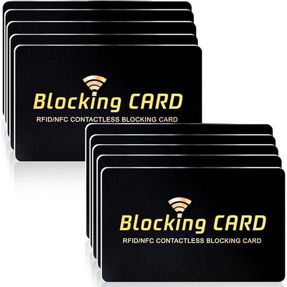RFID Blocking Card 10 Pack Slim Wallet Defender