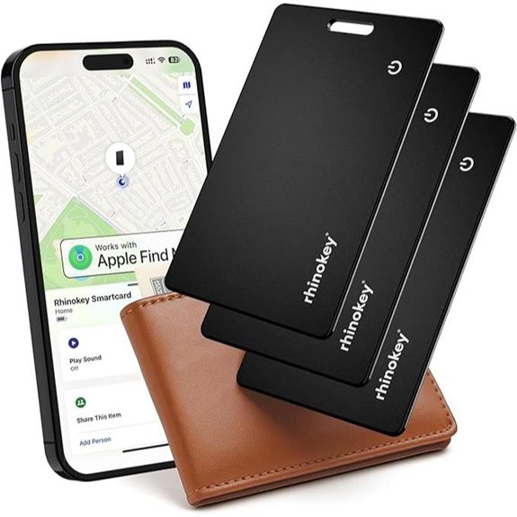 Rhinokey Wallet Tracker Card (iOS Only)
