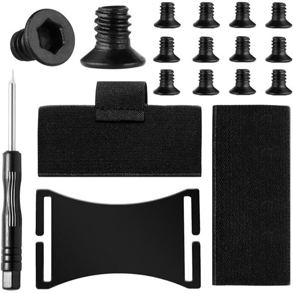 Ridge Wallet Elastic Band Replacement Kit with Screws