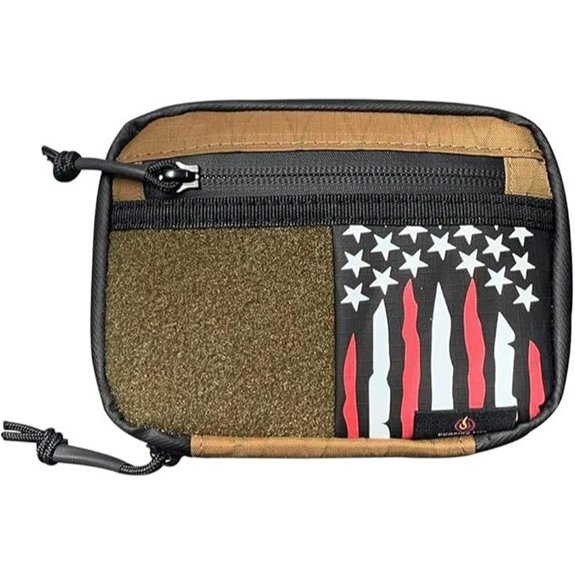 ROARING FIRE Brigos Men's Rugged EDC Pouch (RFID)
